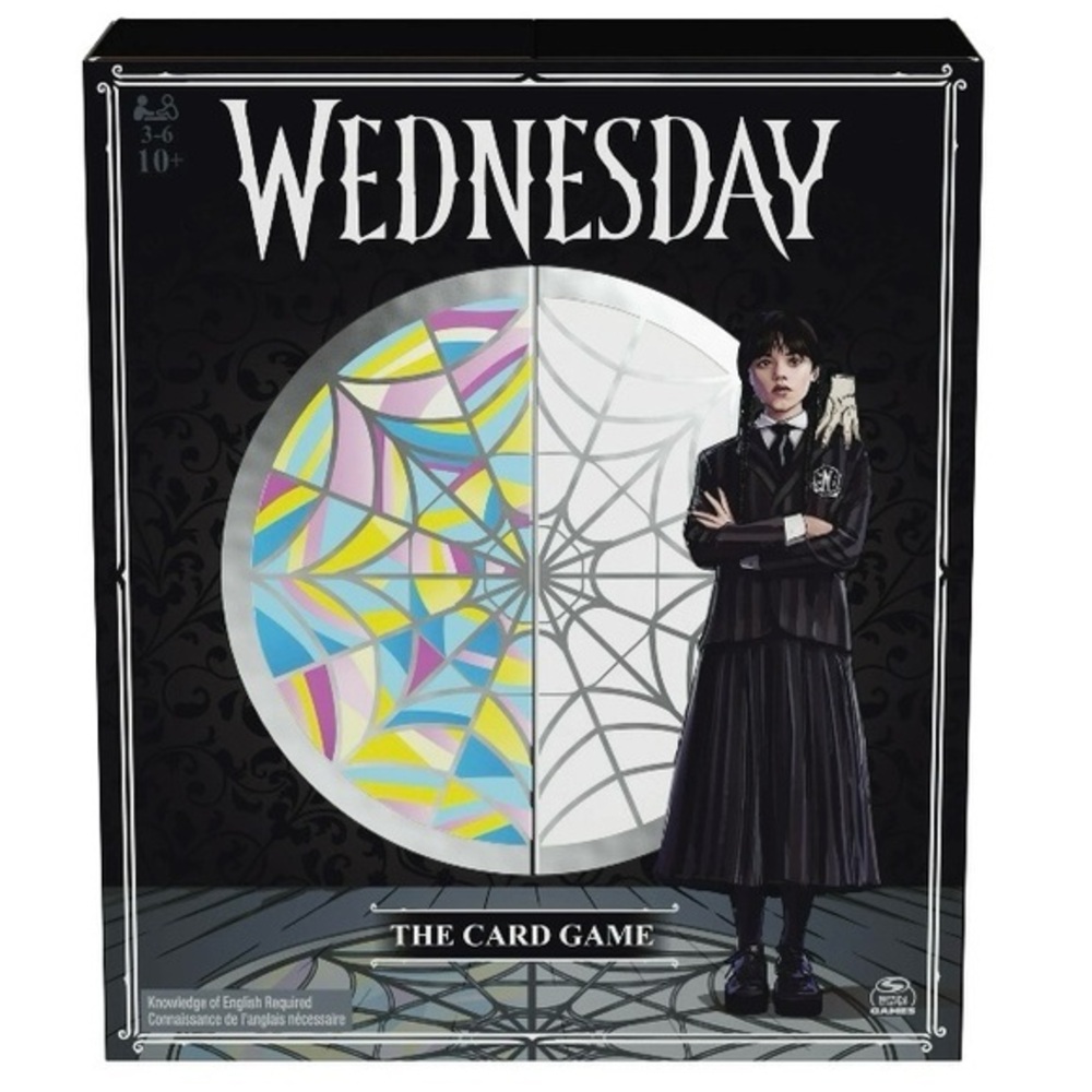 NIB. SPIN MASTER Wednesday The Card Game